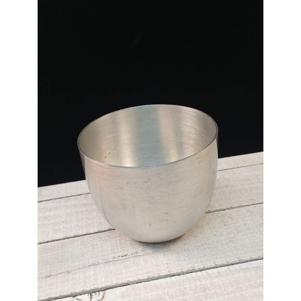 Stieff Pewter Jefferson Cup P50 Vintage Silver Tone Metal Tumbler Cup